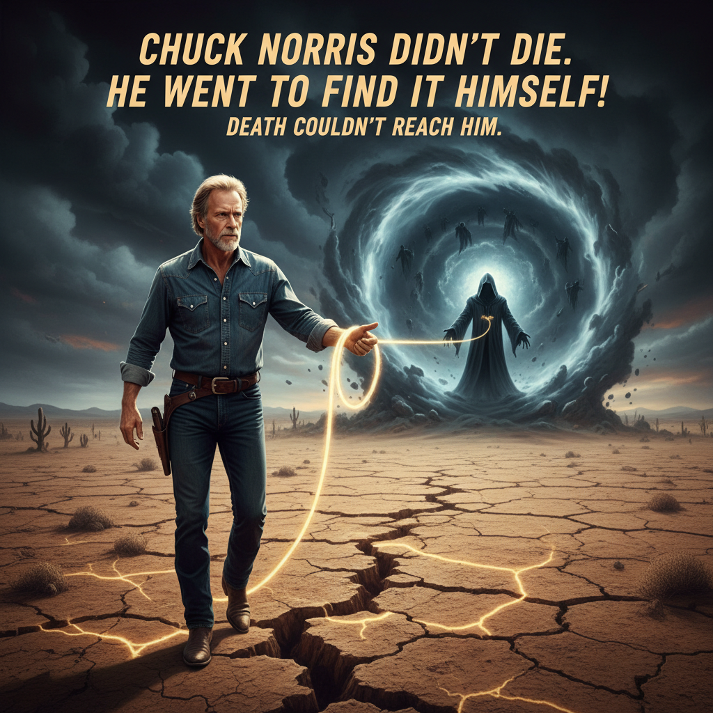 !nb Chuck Norris didn't die, as death couldn't reach him, he went to find it himself!