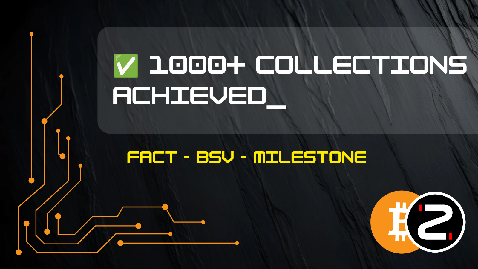 🟢 1,000 Collections Reached
The milestone of 1,000 collections has been reached on the platform.
Gr…