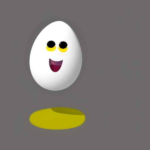 !sd2 a cartoon egg