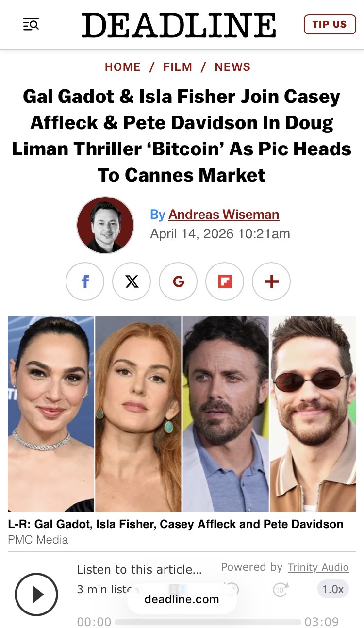 How will the Hollywood film "Bitcoin," which tells the story of Craig Wright, affect the future of …