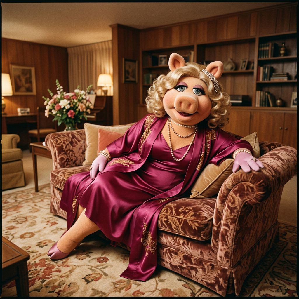 PlayBoar Centerfold model love goddess Miss Big Pig poses naked!nb