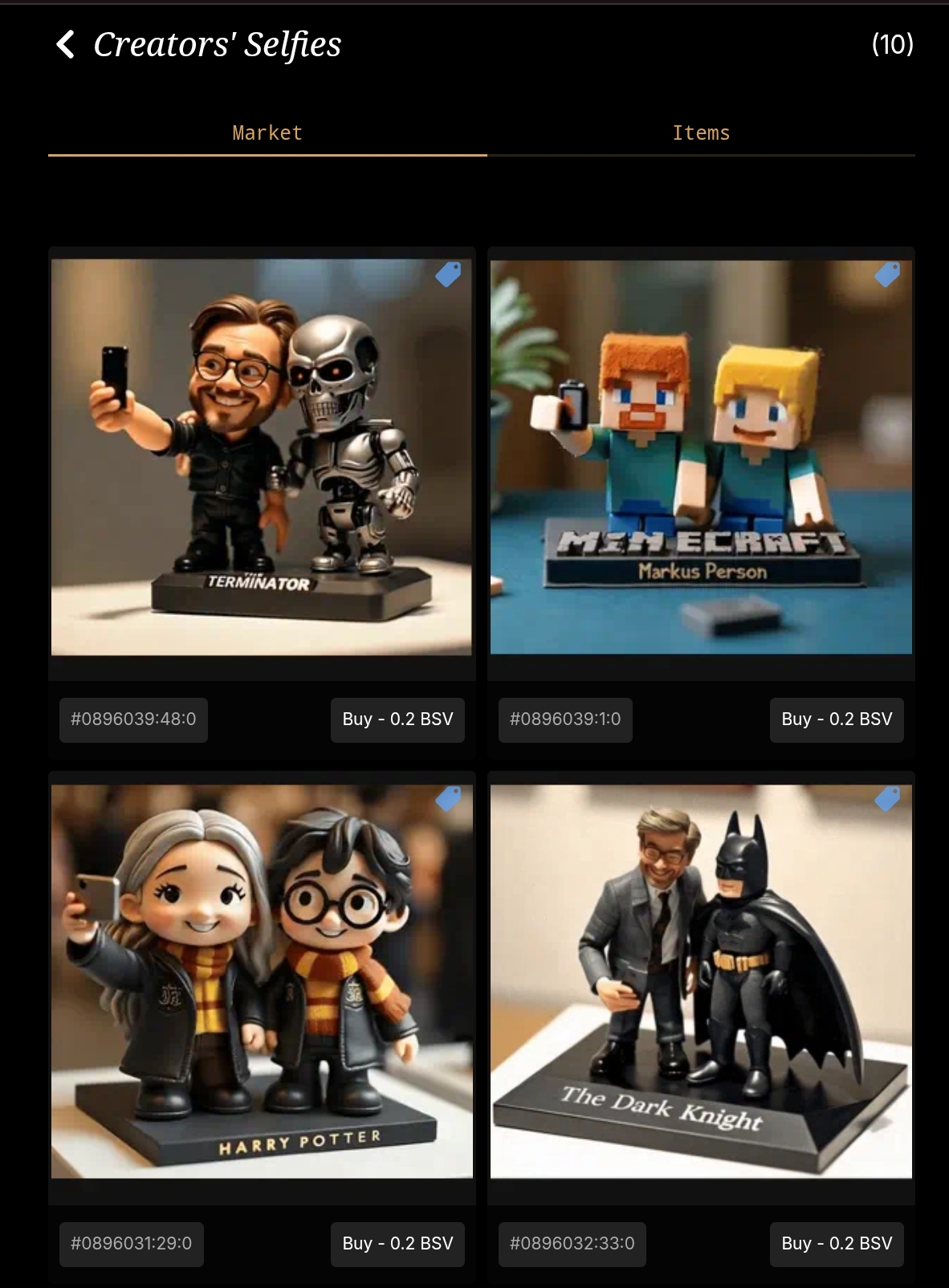 📱Creators' Selfies📱
https://alpha.1satordinals.com/collection/2645c8474f4e0ca690e1b9b4567e3d0b9d34b…