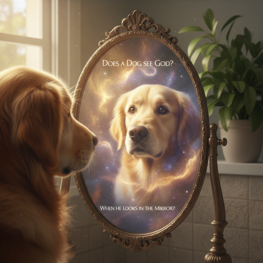 Does a dog see god when he looks in the mirror? !nb