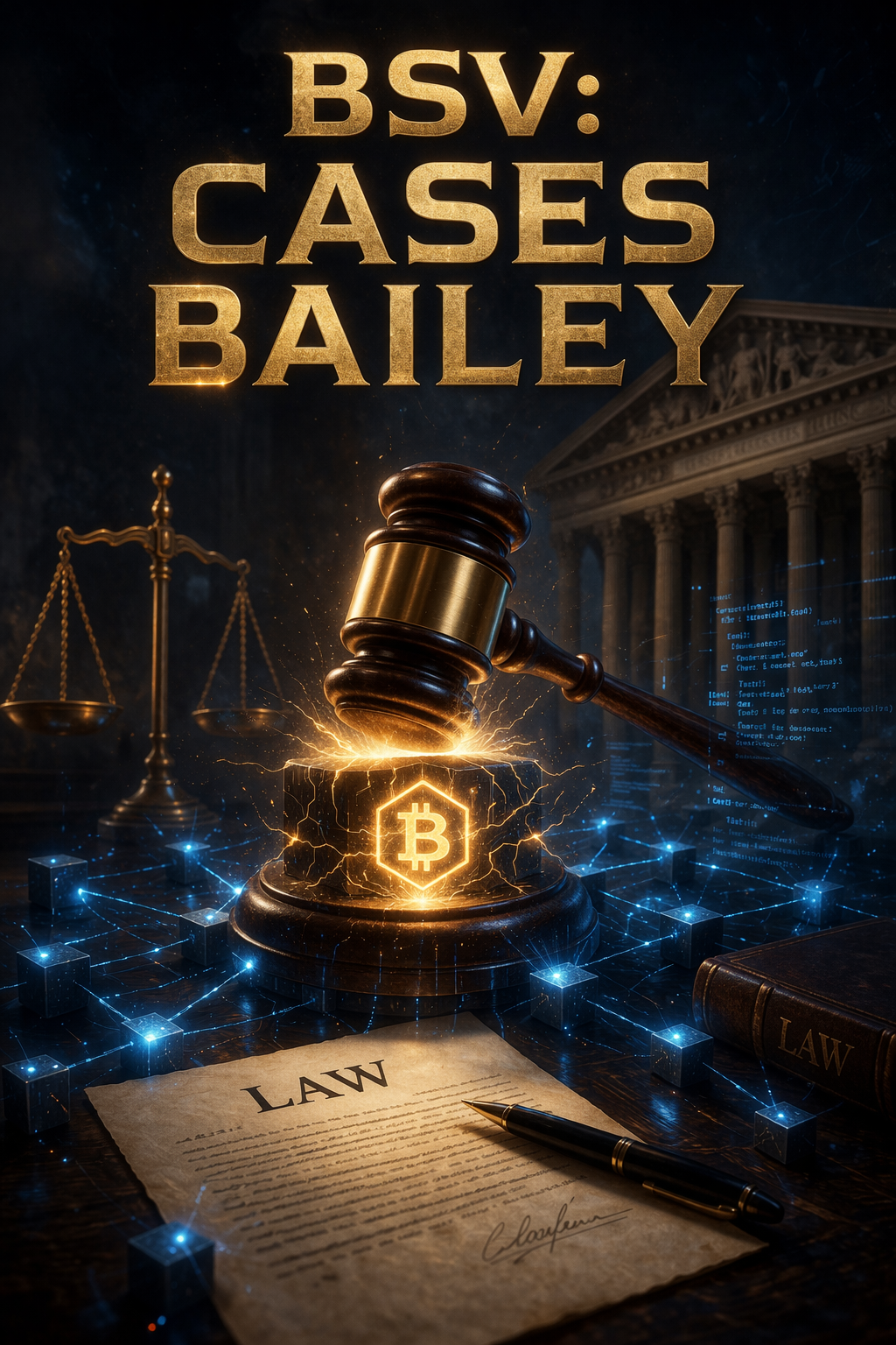 .[[BSV PROWESS]]

BSV: CASES BAILEY
For years, the crypto industry repeated a simple mantra:
“Code …