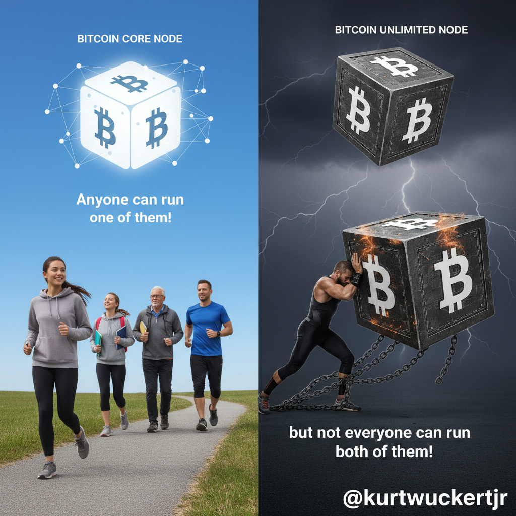 !nb Anyone can run one of the bitcoin node, but not everyone can run both of them!
@kurtwuckertjr ?
