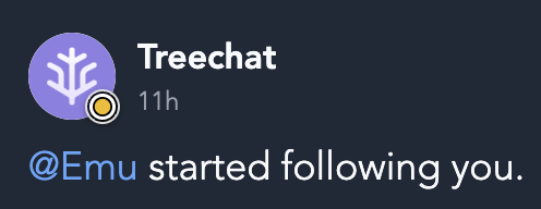 thanks for the follow @Emu