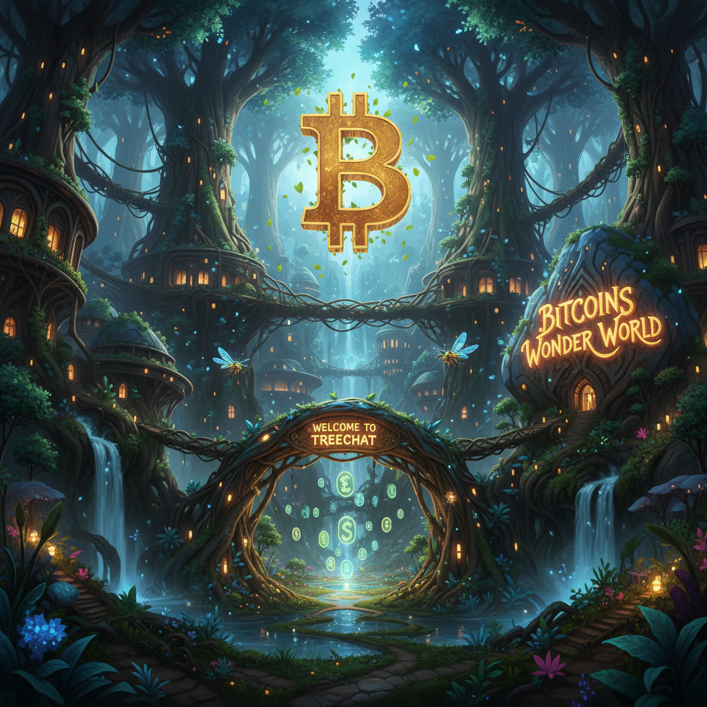 Welcome to treechat Bitcoins wonder world.!nb