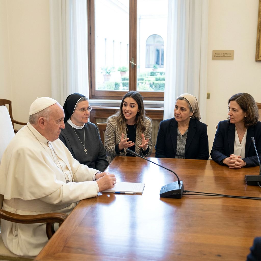 The pope hates women!nb