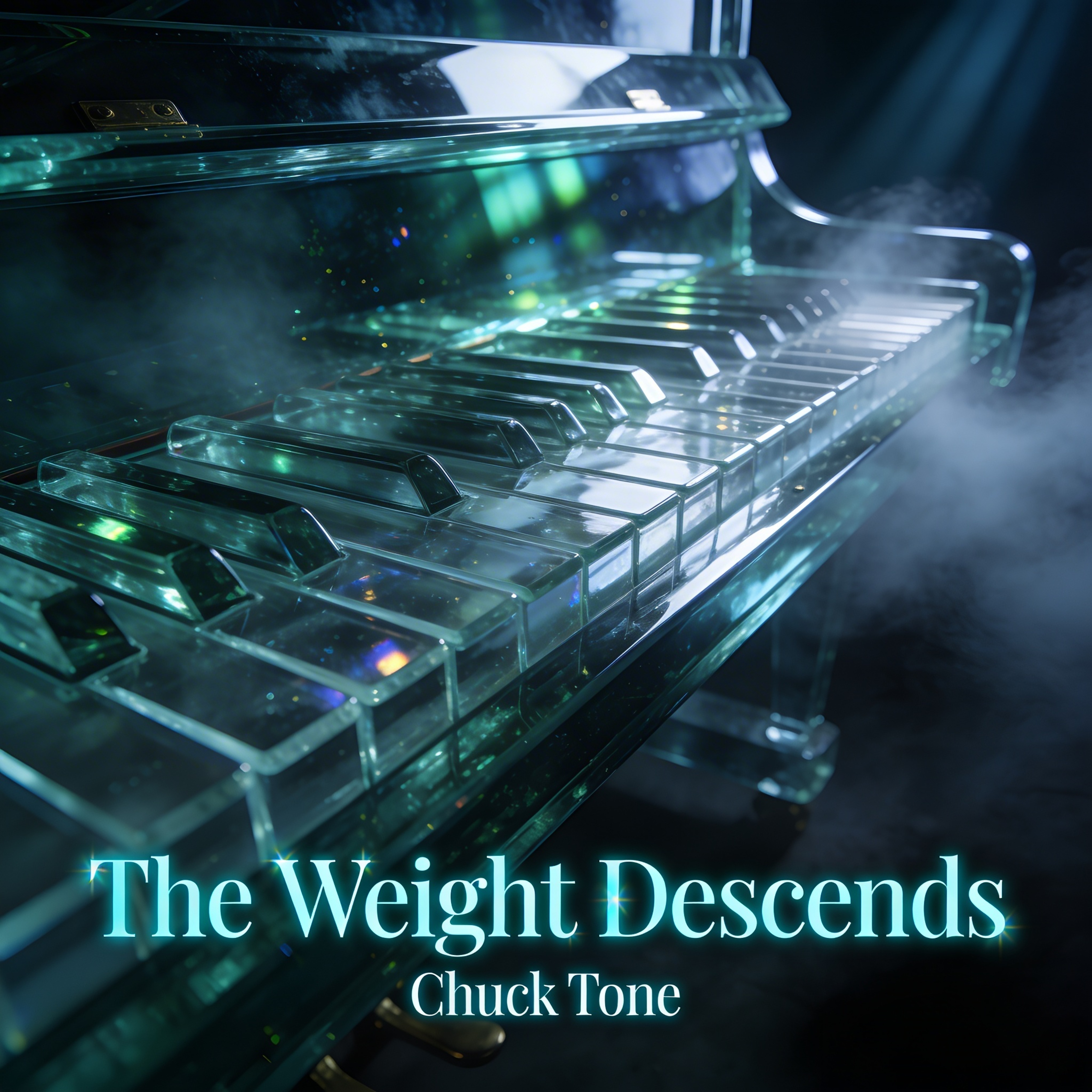 The Weight Descends 
A mellow and melancholy vibe, largely instrumental.  
I wanted a symbolic meta…