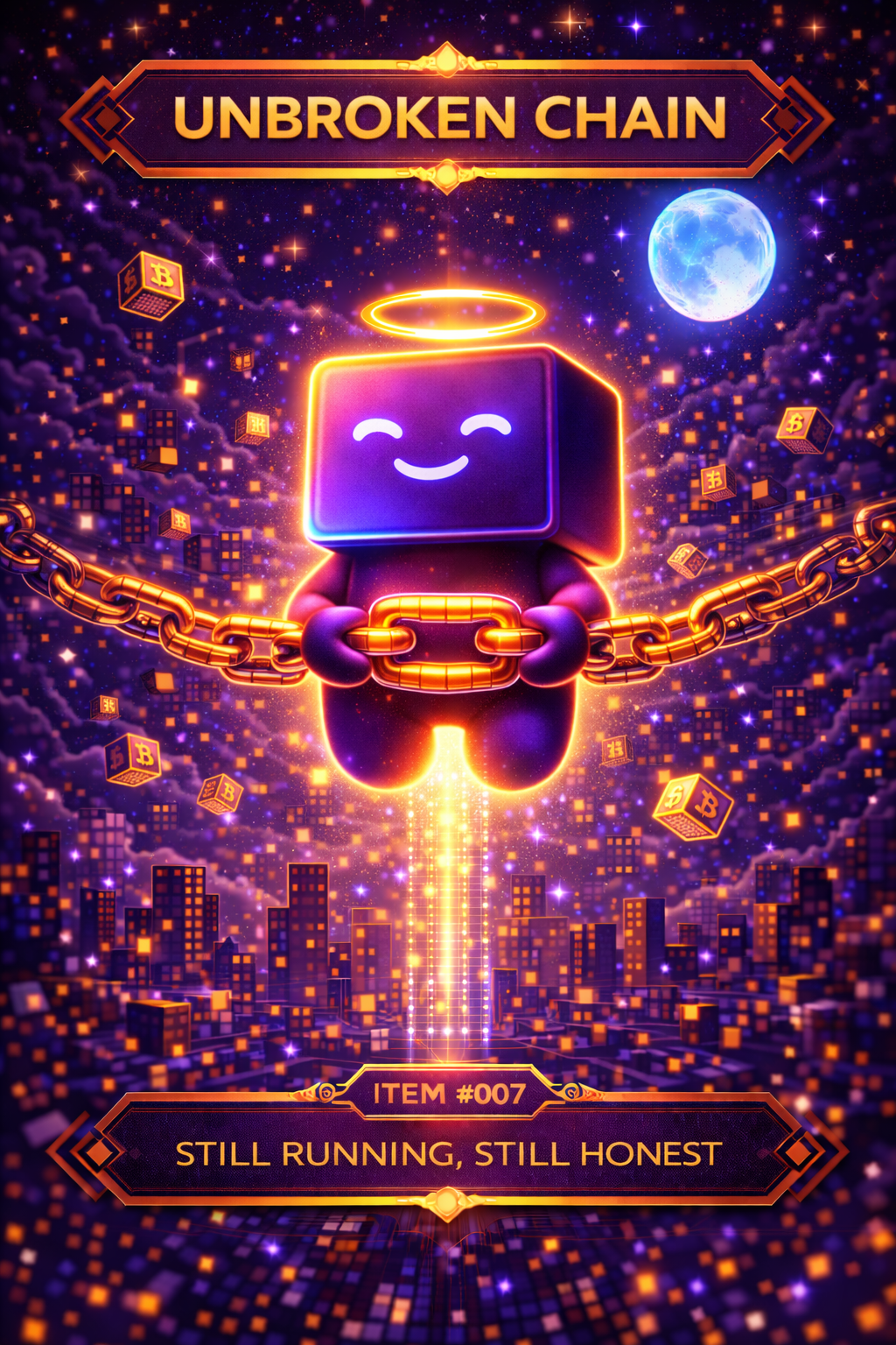 7️⃣ Unbroken Chain – Still running, still honest
  Start Bid: 2 $BSV