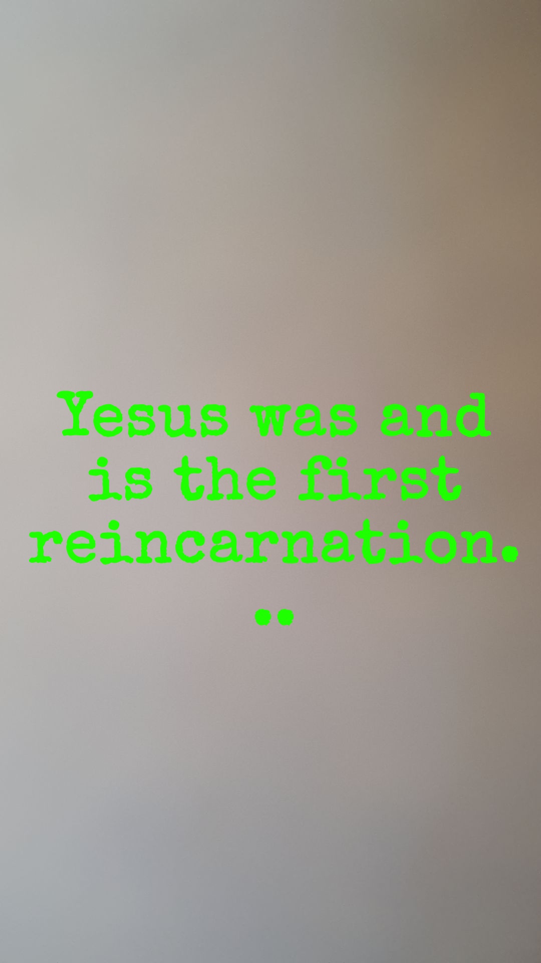 YesuSchrist post