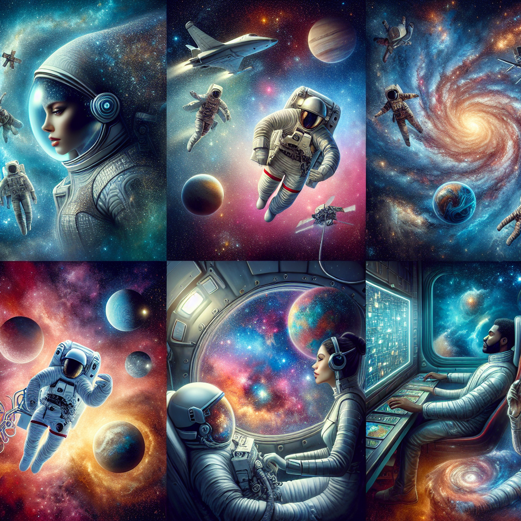 Sweet dreams frends. All we are astronauts !dalle