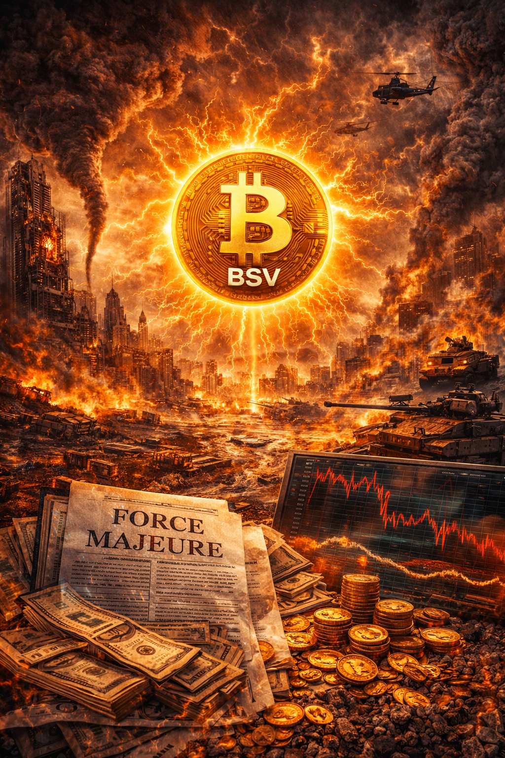 BSV: FORCE MAJEURE
🚨 There is a moment in every system when the rules stop working.
Contracts freez…