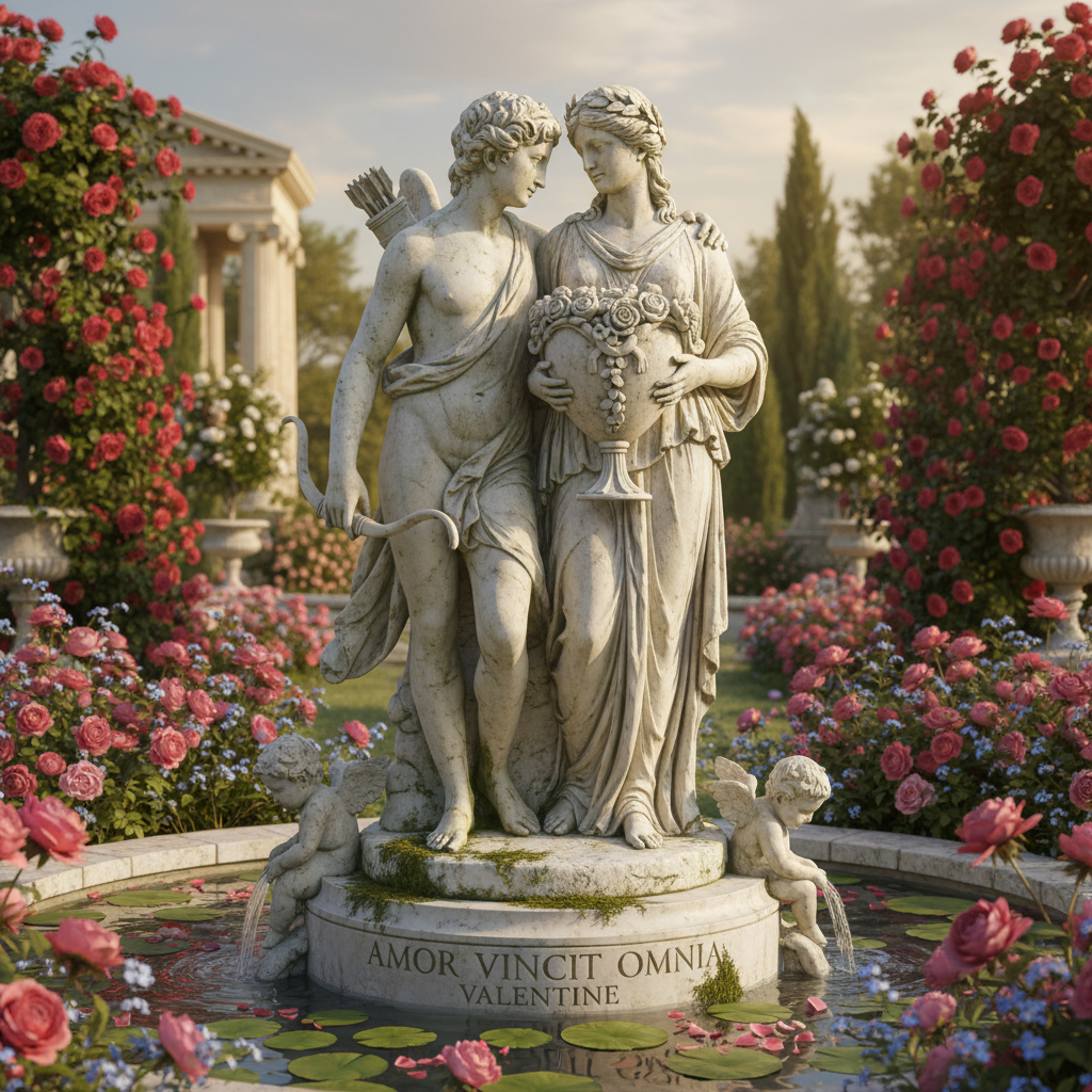 !nb give me a statue of Valentine's
