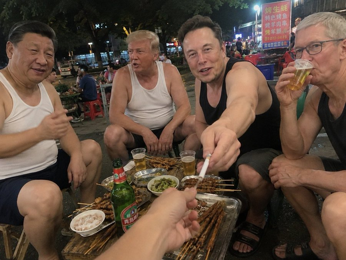Meanwhile in China.......