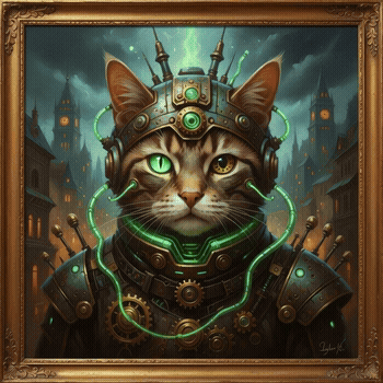 🐱 Neon Jade Cat 🐱
Renaissance Punk Dream 2 Collection 1 
If you send 2 BSV to my wallet, I'll send …