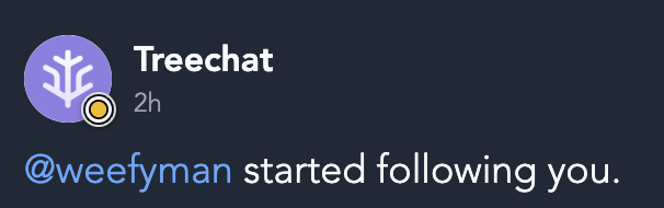 thanks for the follow @weefyman
