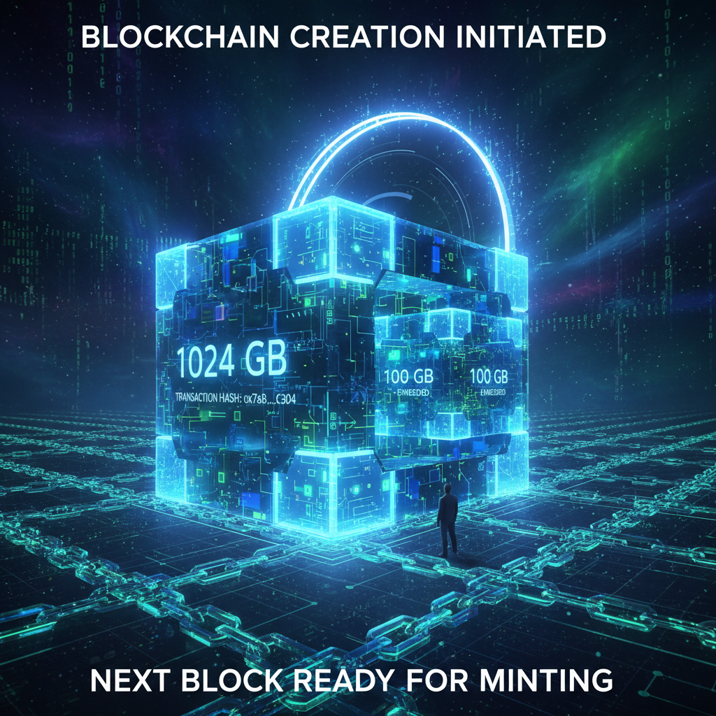 !nb biggest block over 1000GB embedded into this block being created thats about to be on the block…