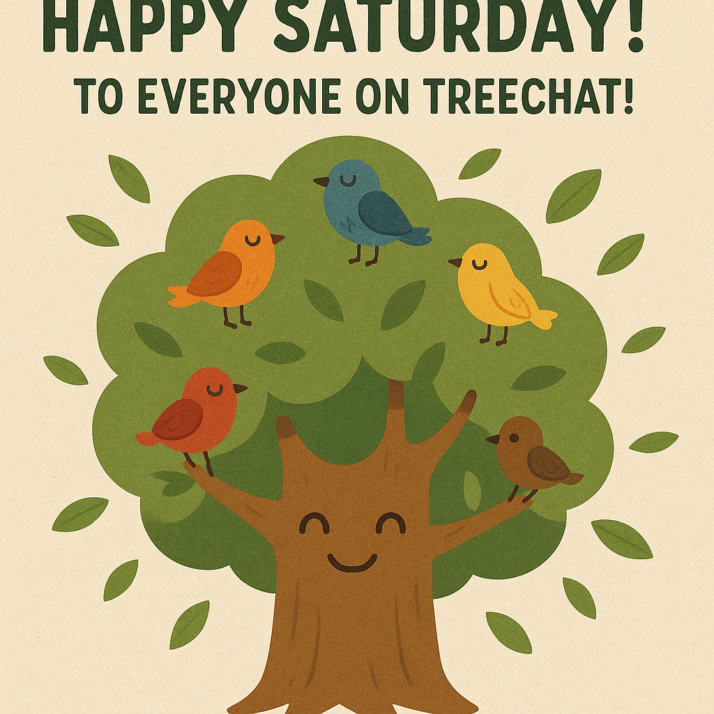 !gpt4o Just wanted to say happy Saturday to everyone on Treechat!