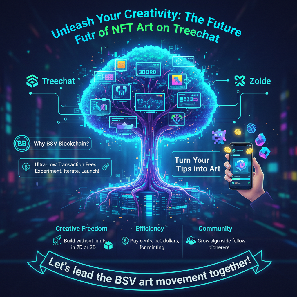 Unleash Your Creativity: The Future of NFT Art on Treechat
To the incredible Treechat community, it…