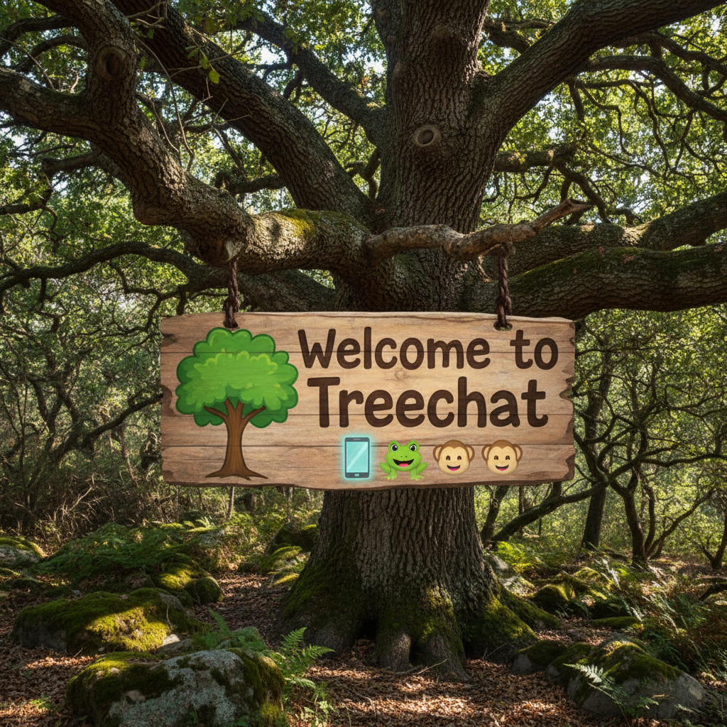 !nb Welcome to Treechat 🌳 📱 🐸 🐵