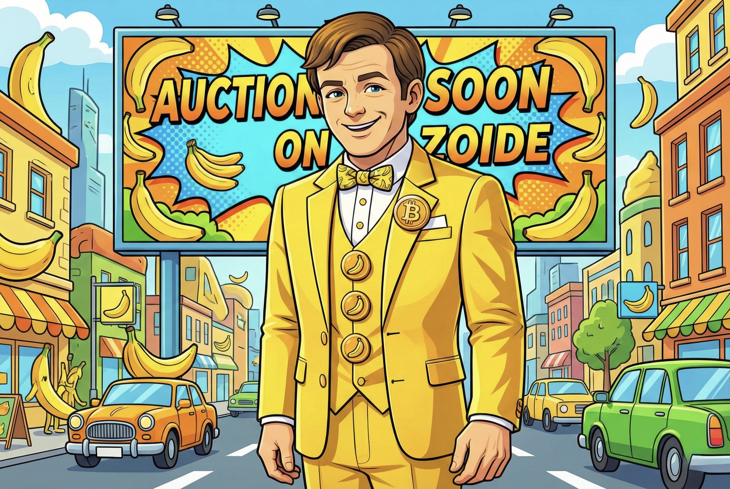 1️⃣4️⃣ AUCTION SOON ON ZOIDE 🍌