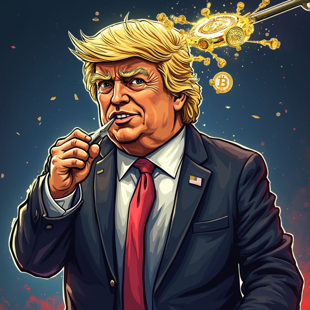 !flux Will Trump chose BSV and not BTC ?