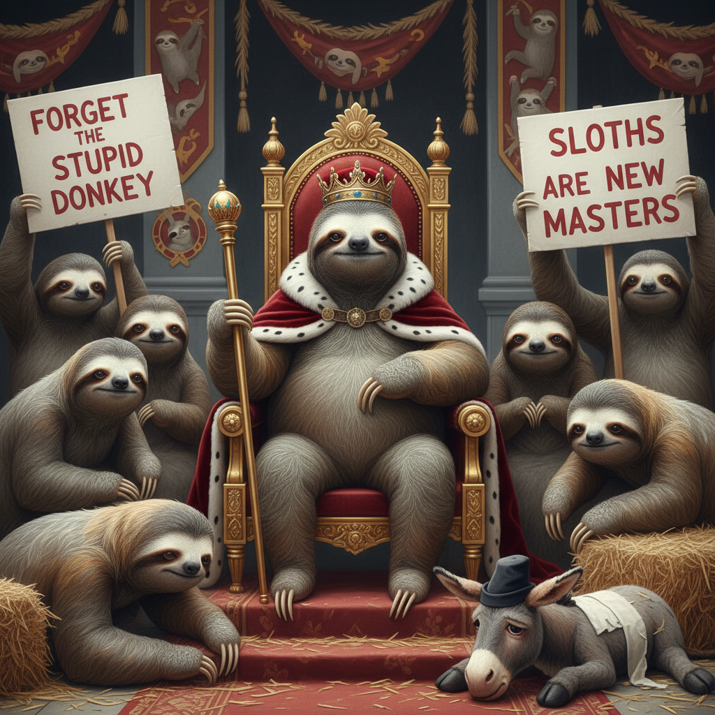 !nb Forget the Stupid Donkey , Sloth are the new Masters