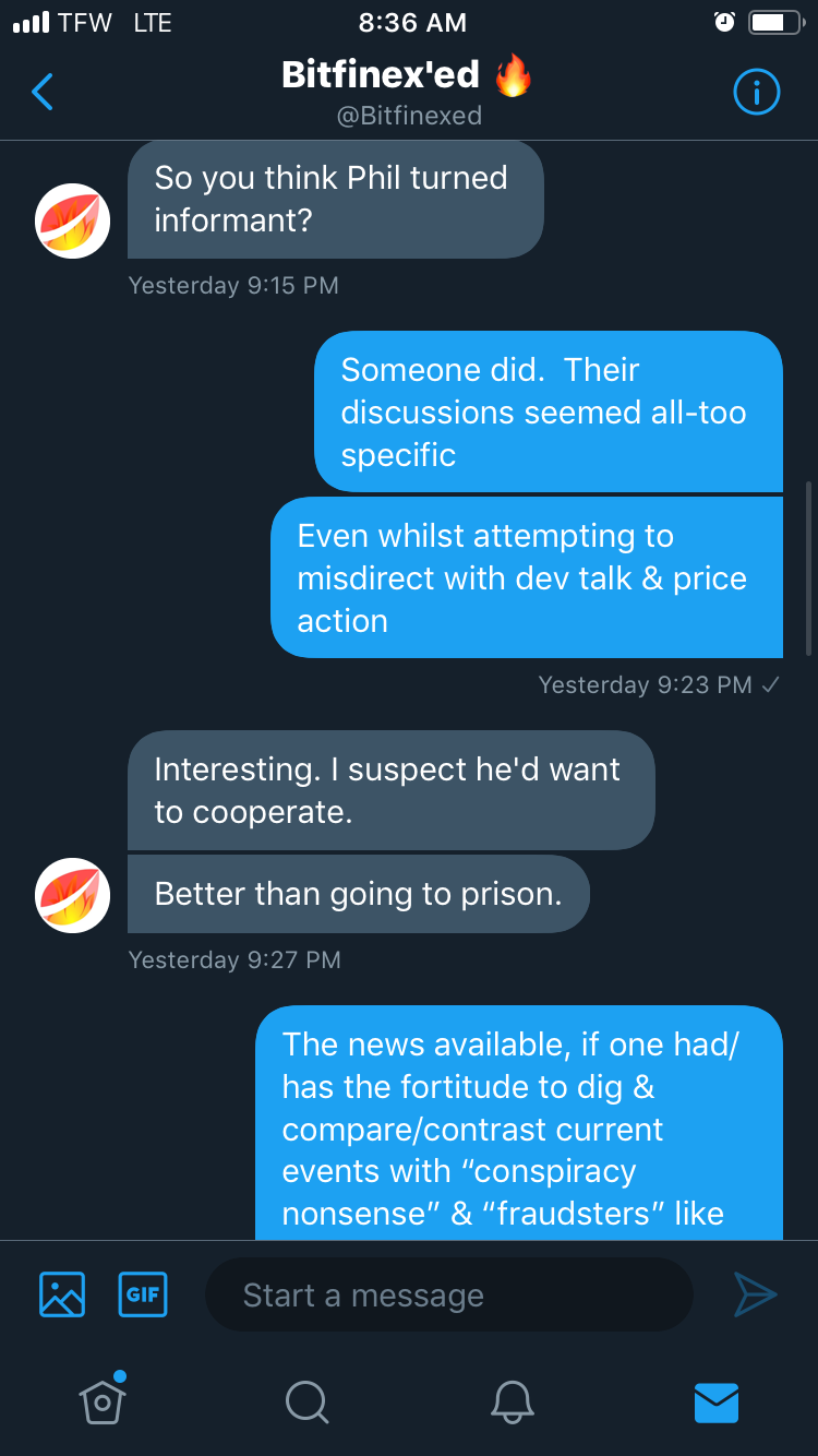 These dms arrived to my X (twitter) account immediately following my jailpool banning by flibbr.  
…