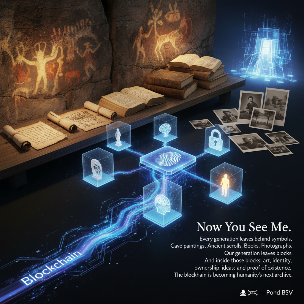 Now You See Me.
Every generation leaves behind symbols.
Cave paintings.
Ancient scrolls.
Books.
Pho…