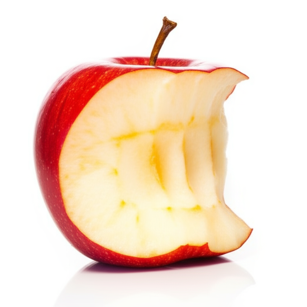 !edit Let someone take a bite from the apple.