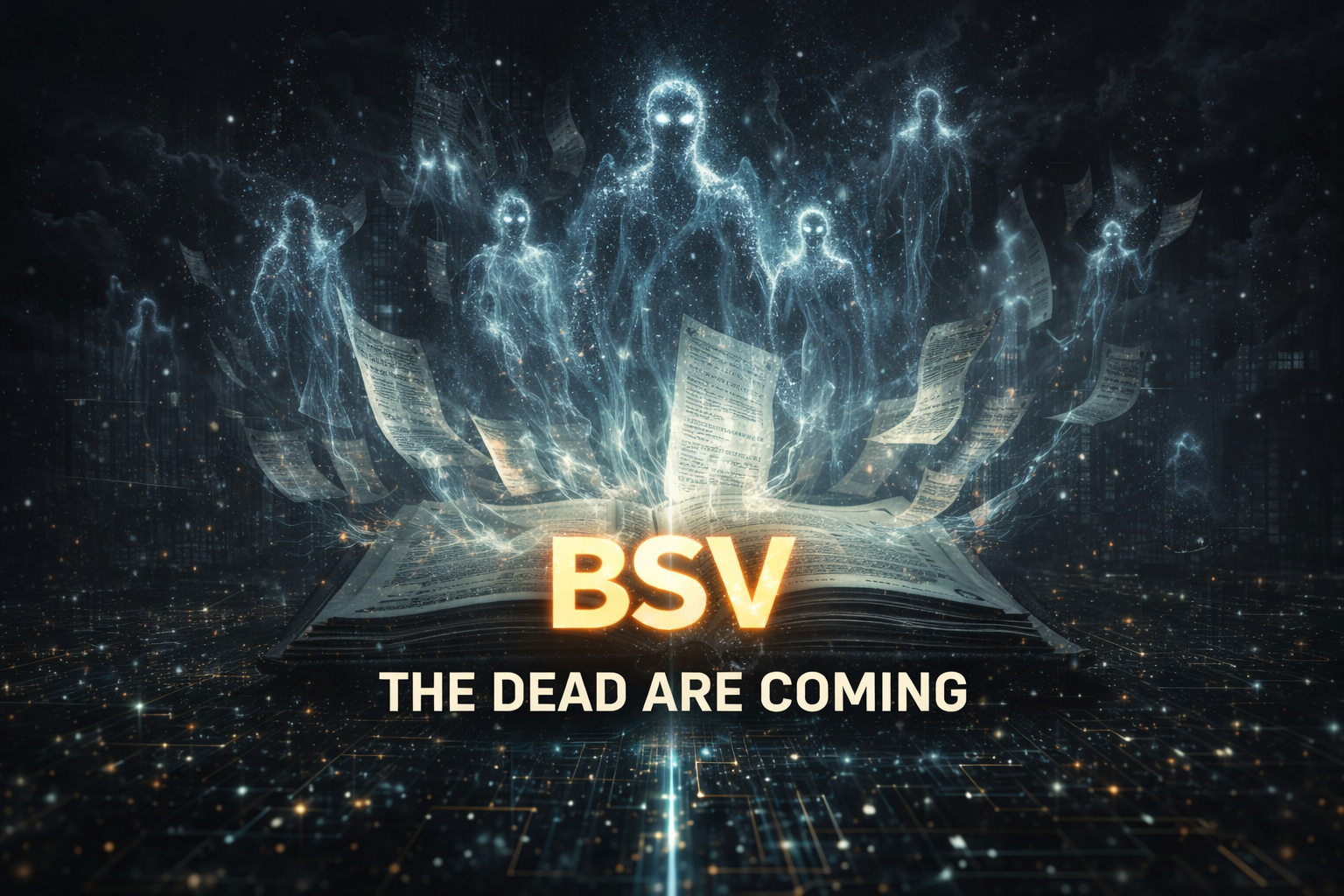 [[BSV PROWESS]]

BSV: THE DEAD ARE COMING
Every civilization buries its past.
Old systems.
Old debt…