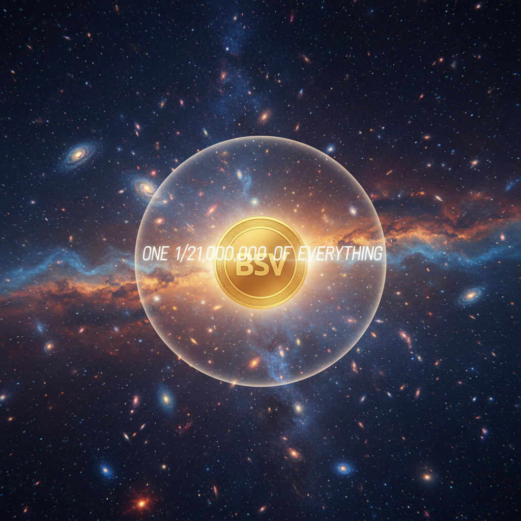 1 BSV is One twenty-one millionth of everything !nb
