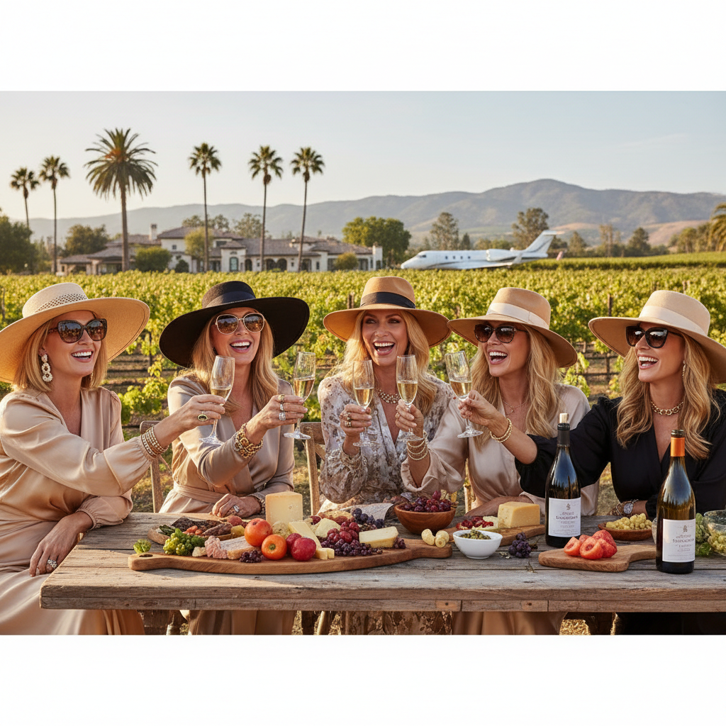A lot of rich smug white women in California !nb