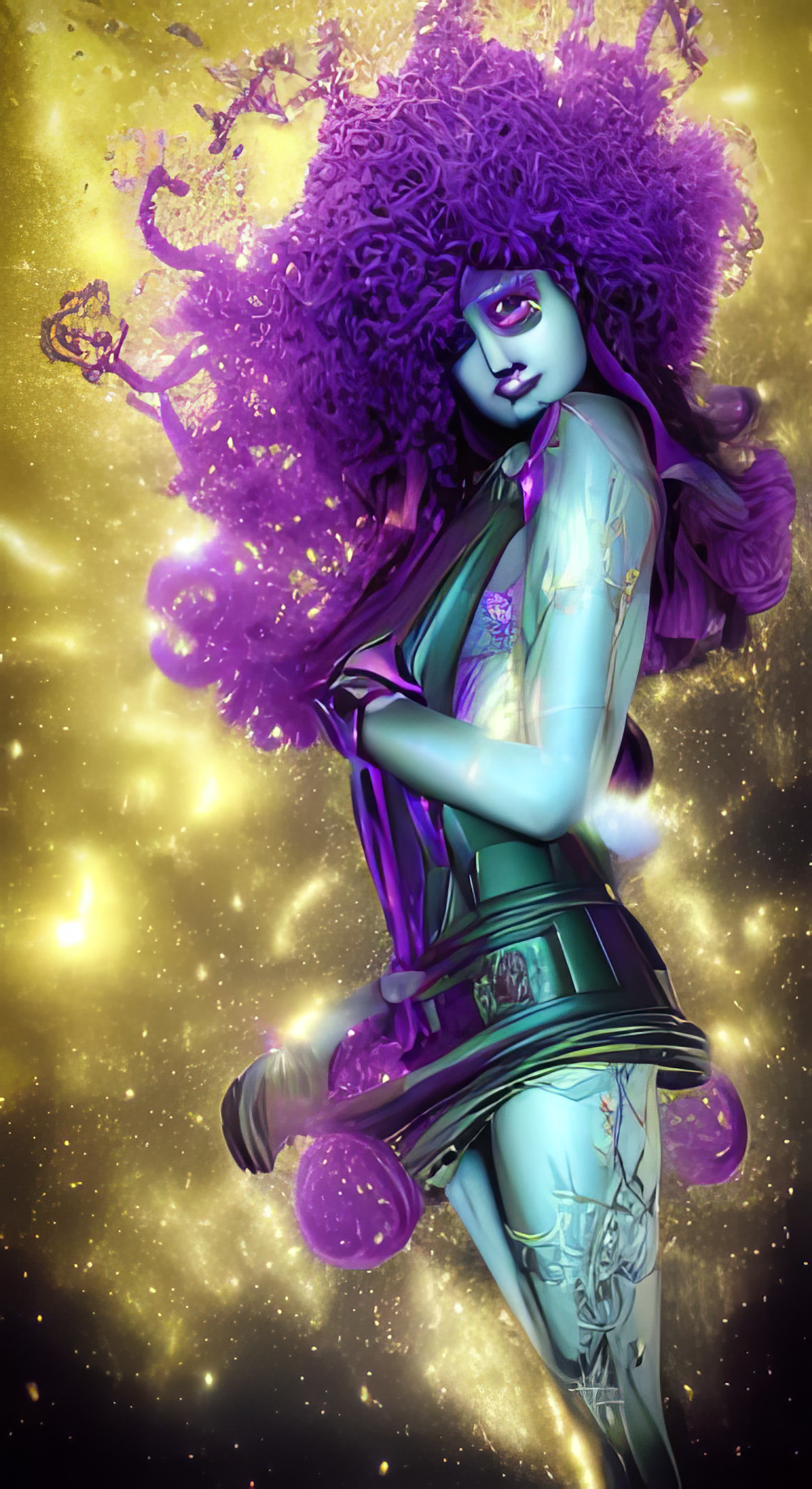 "How's my hair?" 👾✨️🌌🫢🐈‍⬛
#AIart️️️️️️️️️️️️️️️️️️️️️️️️️️️️️️️️️️️️️️️️️️️️️️️️️️️ #AIアート #AI生成アート
#StableDiffusion 1.5 + Topaz Labs…