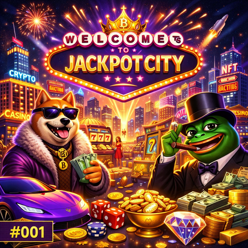 🎲 #001 – Welcome to Jackpot City
@Bsvcrypto
