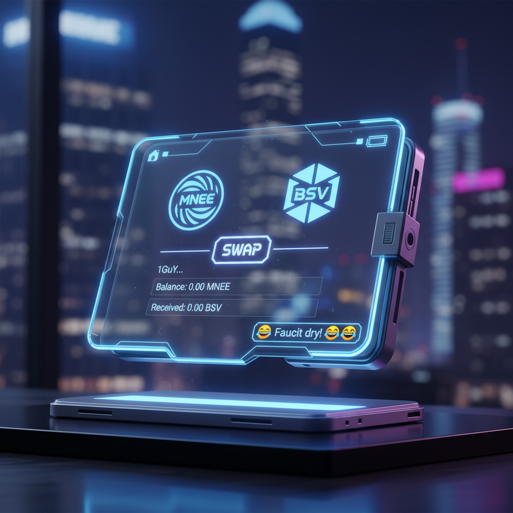 Just signed up. Looks good.
So can I swap my MNEE for bsv on here?
Got a cool wallet prefix 1GuY 
P…