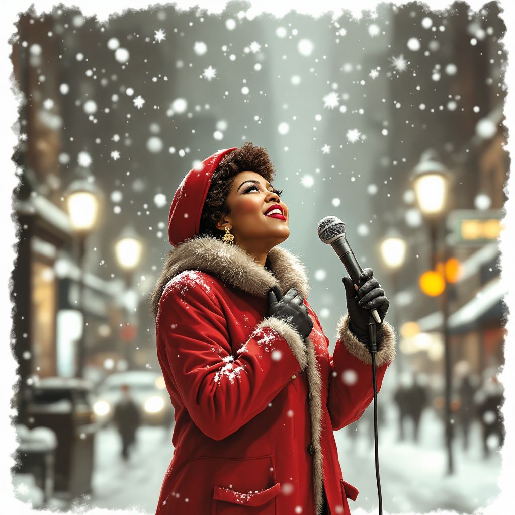 !flux11 ANSWER: Ella Fitzgerald, “Let It Snow! Let It Snow! Let It Snow!”