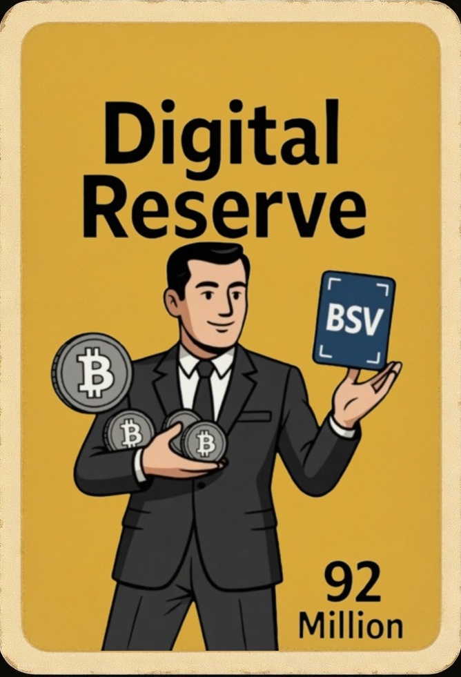 🚀 Digital Reserve 🚀
BSV Economic Titans Collection 10
If you send 1 BSV to my wallet, I'll send it …