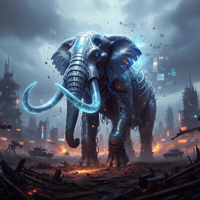 🐘 Mecha Elephant 🐘
Mecha Spirits Collection 5
If you send 1 BSV to my wallet, I'll send it to you.
…