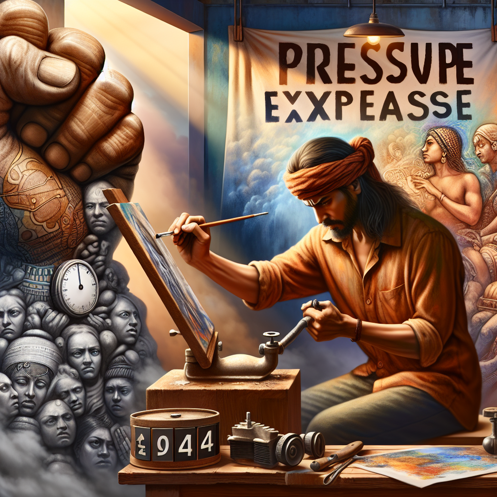 SHOW ME YOUR ART.
Pressure reveals everything.
No pressure—anyone can create.
Under pressure—you ex…