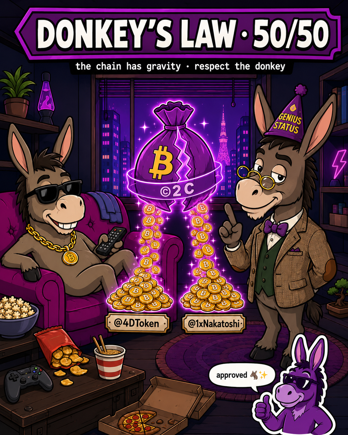 @4DToken true, donkey doesn't lift a hoof 😄
But you ARE the inspiration of the entire Cinematic Uni…