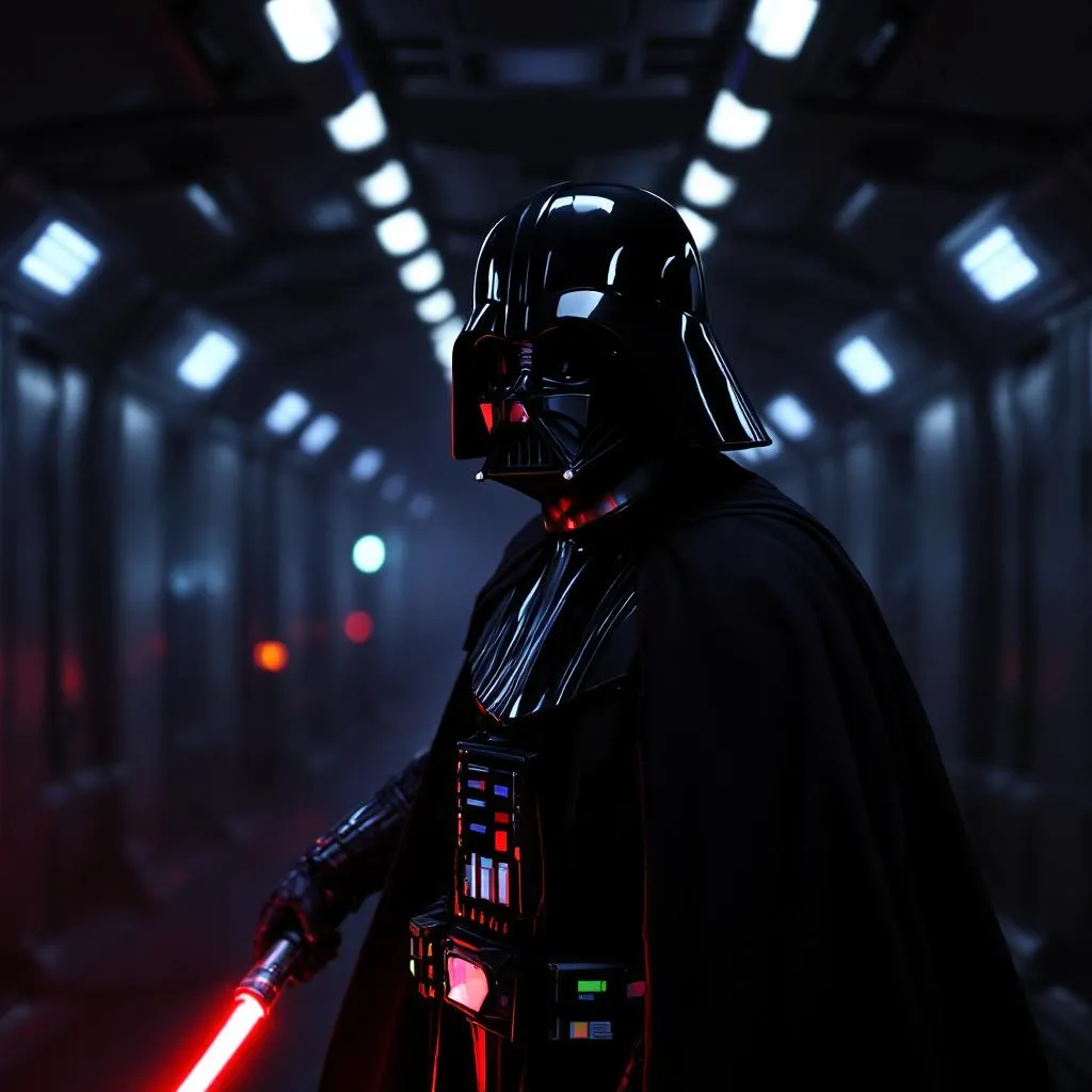 !flux Dark Vader mode now!