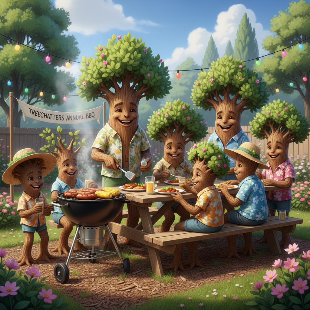 !nb make a barbecue and invite the treechatters