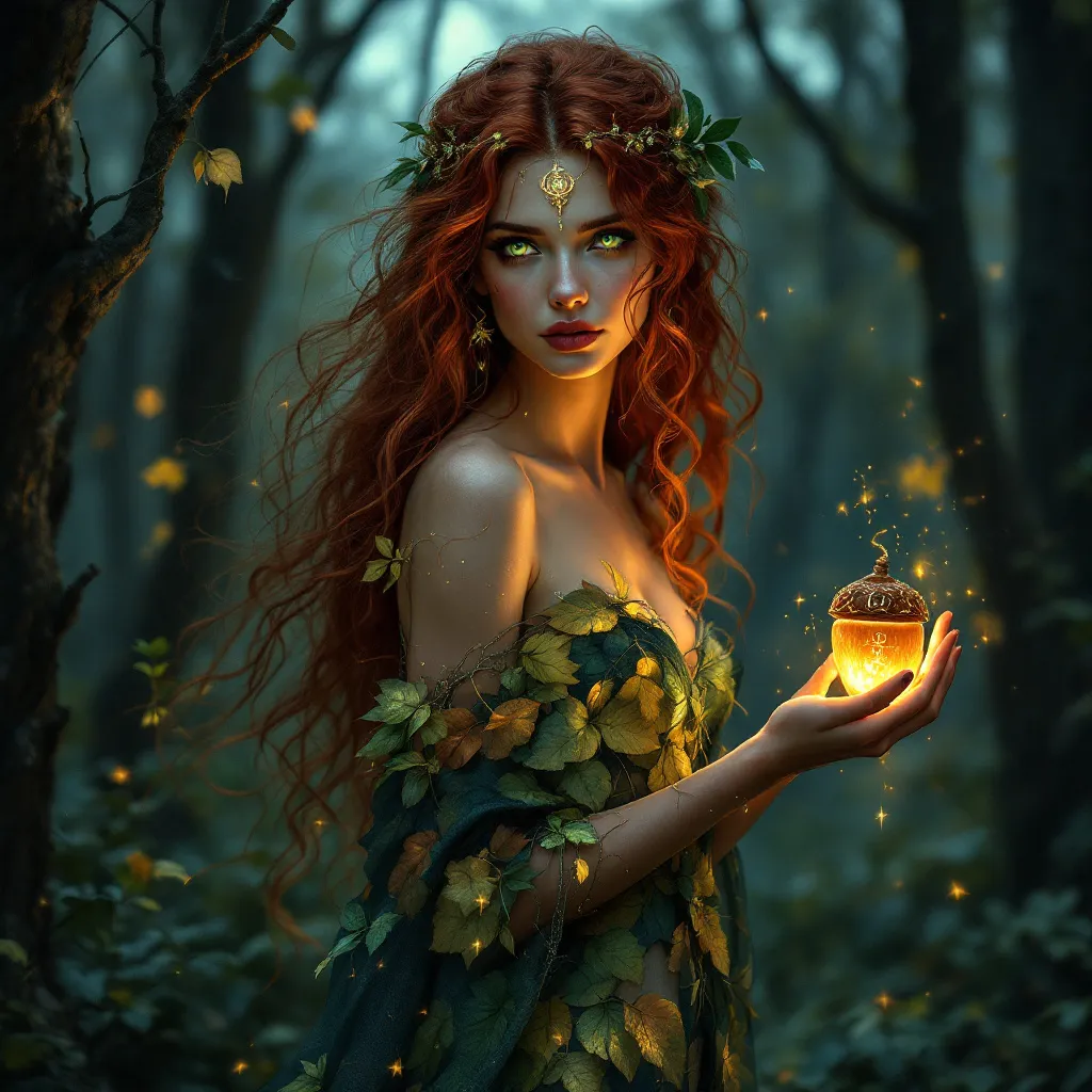 !flux11 Ondine, Squirrel Lady of the Otherworld.