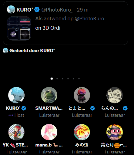 I'm listening but have no idea what's about @KURO :)