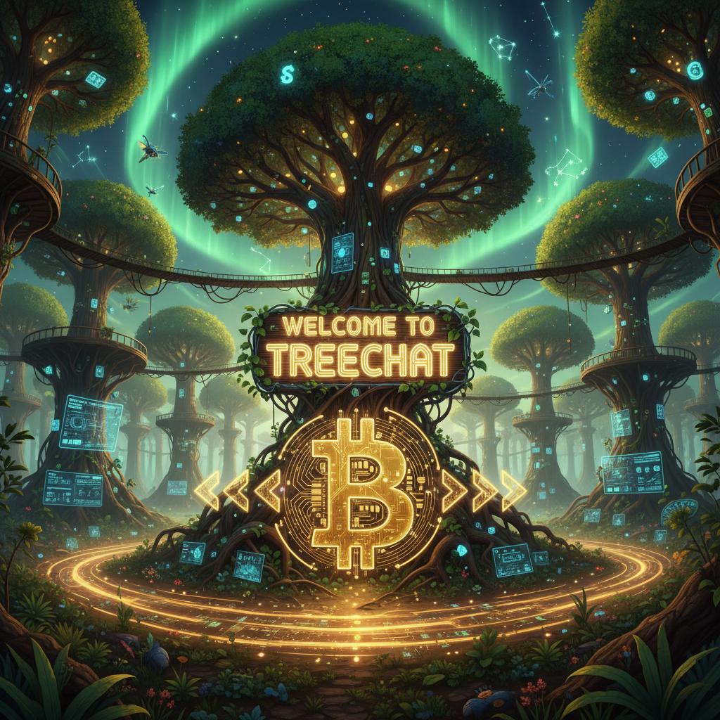 Welcome to treechat Bitcoin super fast forest !nb