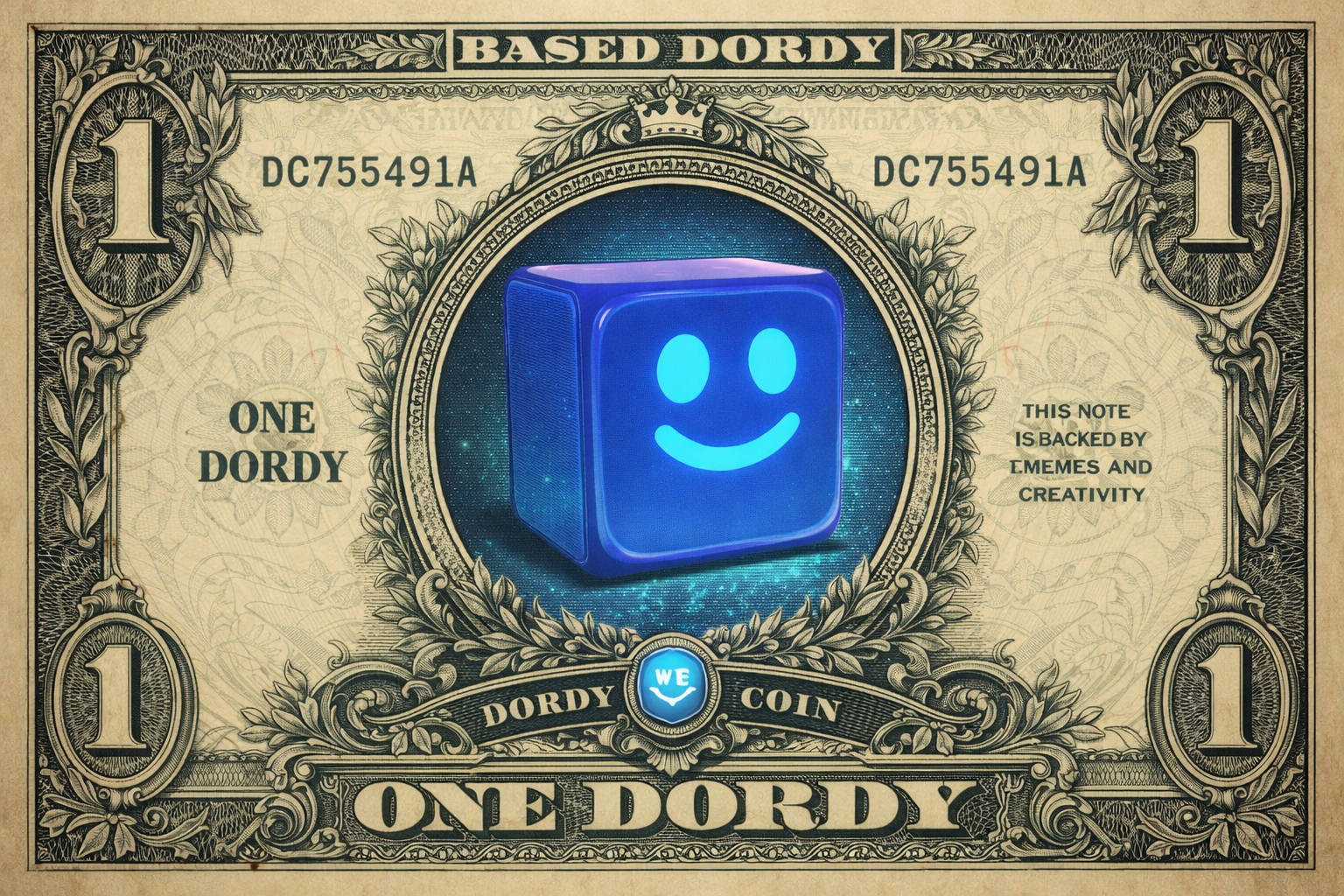 1️⃣ $1 Dordy — Genesis Note