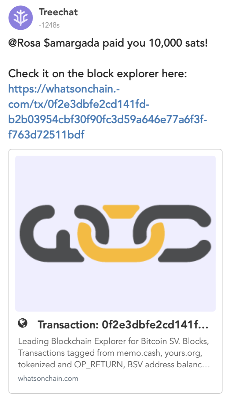 no you should get something like this in your Notifications stream