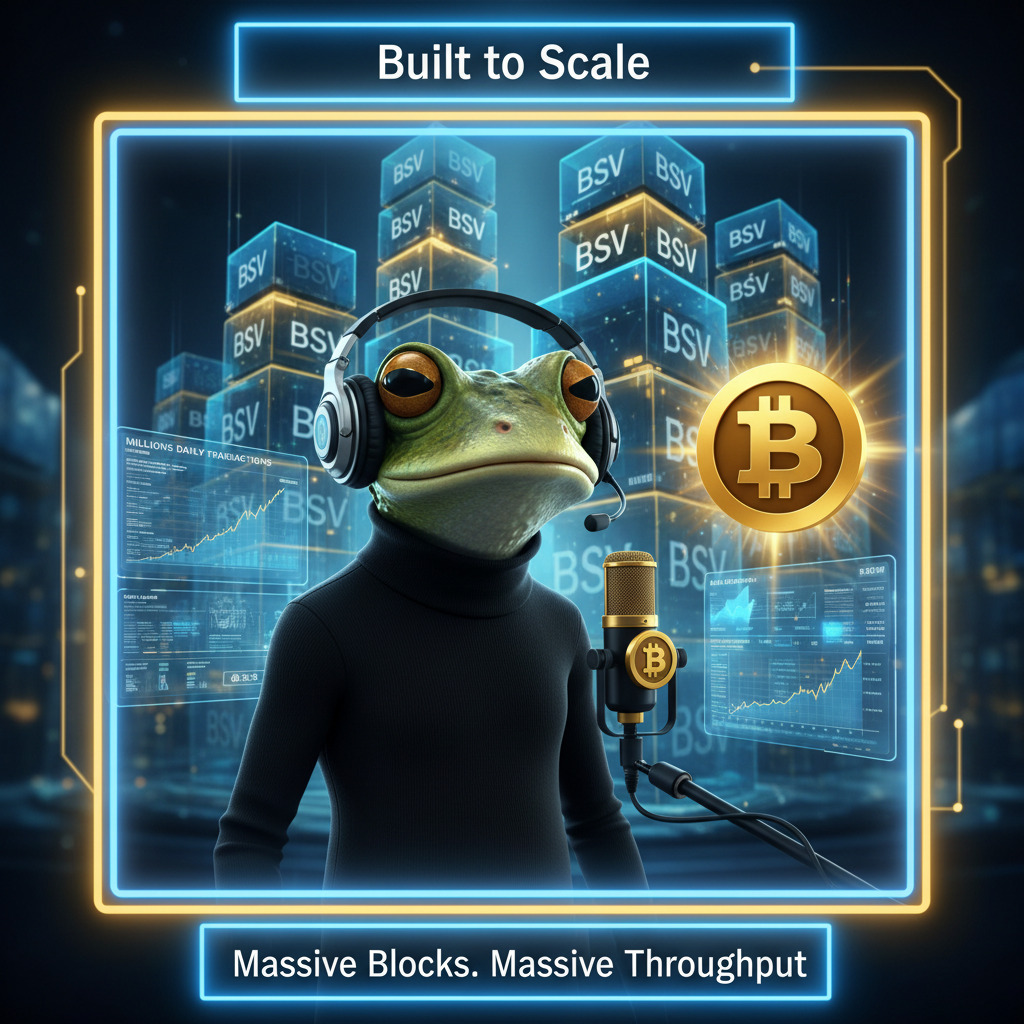 🧱 Infinite Block Power 🧱
BSV Frog Chronicles Collection 2 
If you send 1 BSV to my wallet, I'll sen…